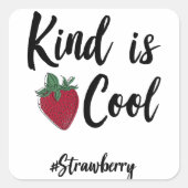 Kind is Cool Square Stickers (Voorkant)