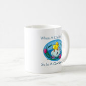 Kind is geboren - grootmoeder koffiemok (Voorkant rechts)