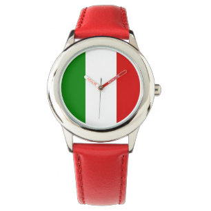 Kind Italië - De vlag van Italië Horloge