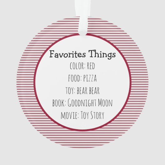 Kind Jaar in de Review Ornament met Blue Truck (achterkant)