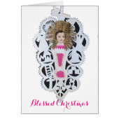 Kind Jezus, Antiek kerstpapier (Voorkant)