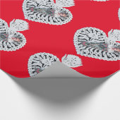 Kind Jezus, Antiek kerstpapier Cadeaupapier (Hoek)