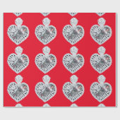 Kind Jezus, Antiek kerstpapier Cadeaupapier (Vlak)