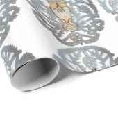 Kind Jezus, Antiek kerstpapier Cadeaupapier (Rol Hoek)