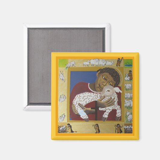 Kind Jezus Goede Herder Magneet (Voorkant / Achterkant)