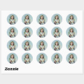  Kind Jezus met Lam Ronde Sticker (Vel)