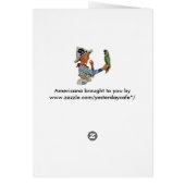  kind, jongen die pirate Parrot Bird speelt (Achterkant)