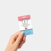 Kind jongen meisje ID Identificatie Personaliseren Badge (Handheld)