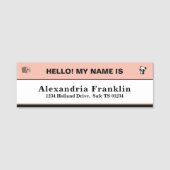 Kind Jongen Meisje Student ID Identificatie Badge (Voorkant)