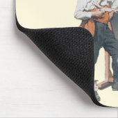 Kind, Jongen Pirate, Dog, Mirror, Buccaneer Muismat (Hoek)