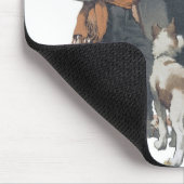  Kind, Jongen Pirate, Dog, Mirror, Buccaneer Muismat (Hoek)