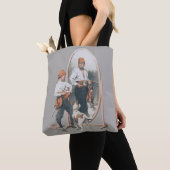  Kind, Jongen Pirate, Dog, Mirror, Buccaneer Tote Bag (Dichtbij)