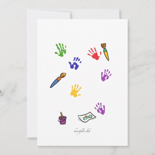 Kind Kaart (Achterkant)