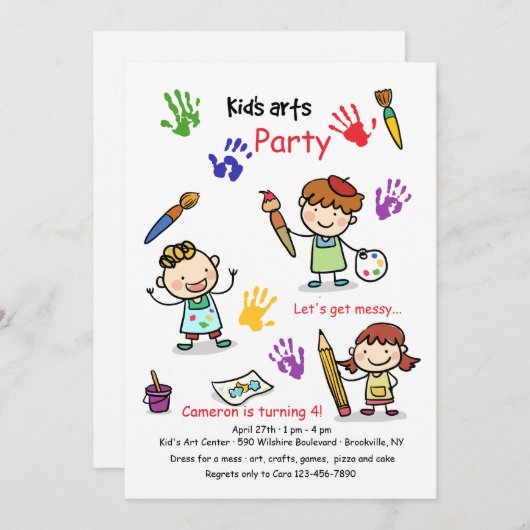 Kind Kaart (Voorkant / Achterkant)