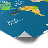 Kind Kaart Poster (Hoek)