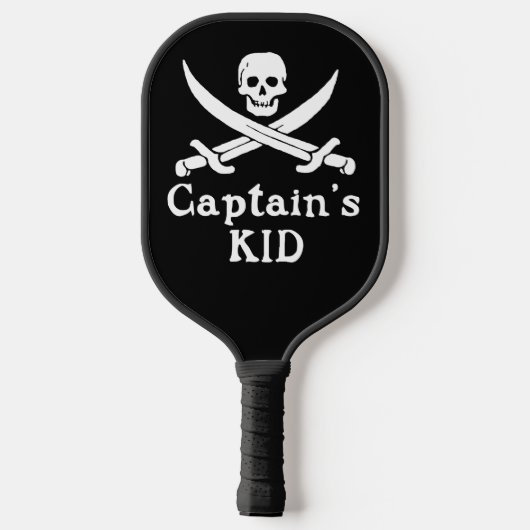 Kind kapitein pickleball paddle (Achterkant)