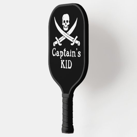 Kind kapitein pickleball paddle (Links)