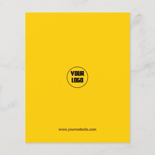 Kind Karate Class Custom Flyer (Achterkant)