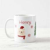 Kind Kerst Gepersonaliseerde Mok (Links)