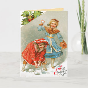  kind kerst Kaart