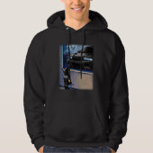 Kind Kijkend naar Dream Car Artwork Hoodie (Voorkant)