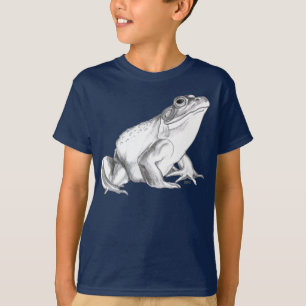 Kind Kikker T-shirt Bullfrog Art T-shirt Cool Kikk