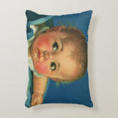  kind, kind, kind of meisje in hoge kinderstoel accent kussen (Voorkant(Verticaal))