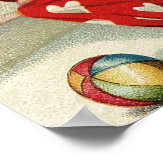 Kind Kinderhond Kogelhart Poster (Hoek)