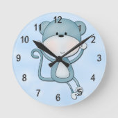 Kind Klok Blauwe aap (Voorkant)