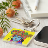 Kind Krishna-sleutelhanger Sleutelhanger (Voorkant Rechts)