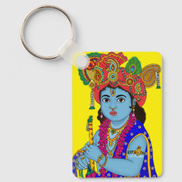 Kind Krishna-sleutelhanger Sleutelhanger