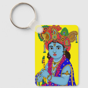 Kind Krishna-sleutelhanger Sleutelhanger