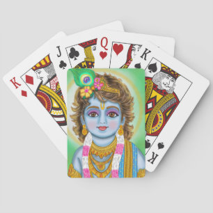 Kind Krishna speelkaarten