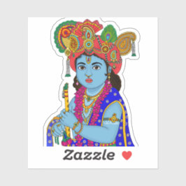 Kind Krishna Sticker