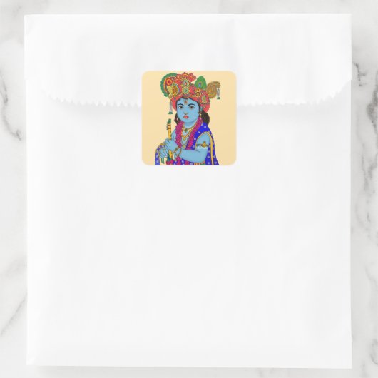 Kind Krishna Sticker (Tas)