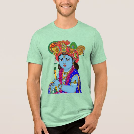 Kind Krishna T-shirt (Voorkant)