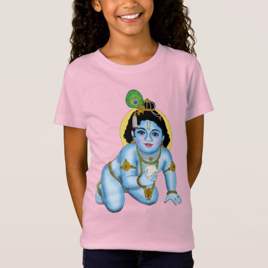 Kind Krishna T-shirt (Voorkant)