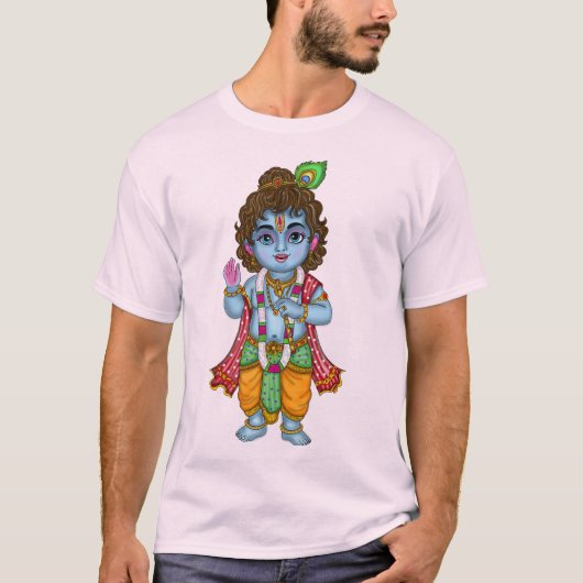 Kind Krishna T-shirt (Voorkant)