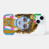 Kind Krishna Telefoon Hoesje iPhone 15 Case (Achterkant horizontaal)