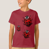 Kind Ladybug T-shirts Sweatshirt Ladybug Shirten (Voorkant)