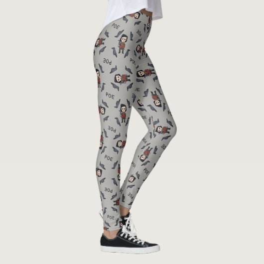 Kind Legends Young Edgar Allen Poe Leggings (Rechts)