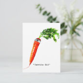 kind-licht carrote briefkaart (Staand voorkant)