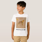 Kind lichte T - shirts - Carrousel Tiger (Voorkant volledig)