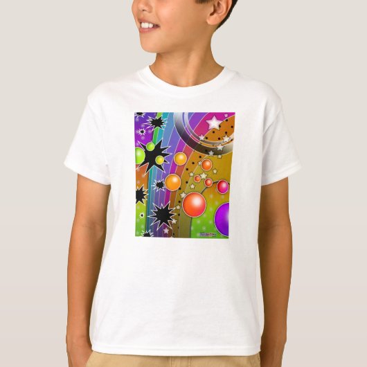 Kind Light T-shirts - BIG BANG BLACK HOLES POP AR (Voorkant)