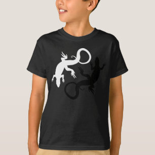 Kind Lizard T-shirt Organic Lizard Art Shirt