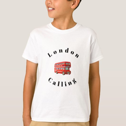 Kind London Calling T-shirt (Voorkant)