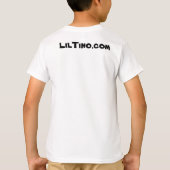 Kind LT.com Ringer-T White & Black T-Shirt (Achterkant)