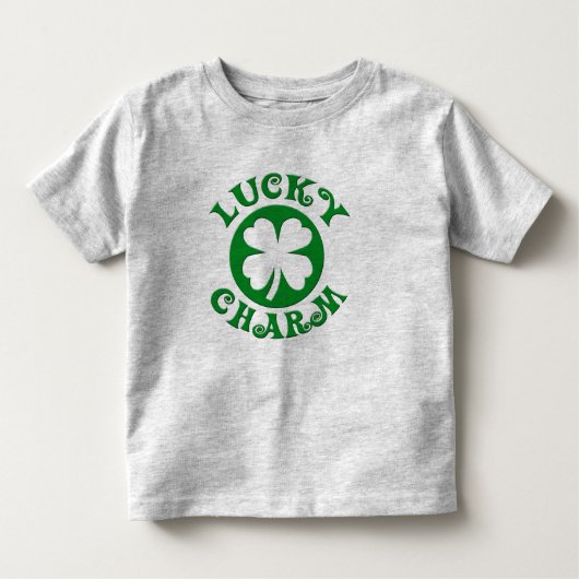 Kind Lucky Charm T-Shirt, Iers, St. Patricks Day Kinder Shirts (Voorkant)