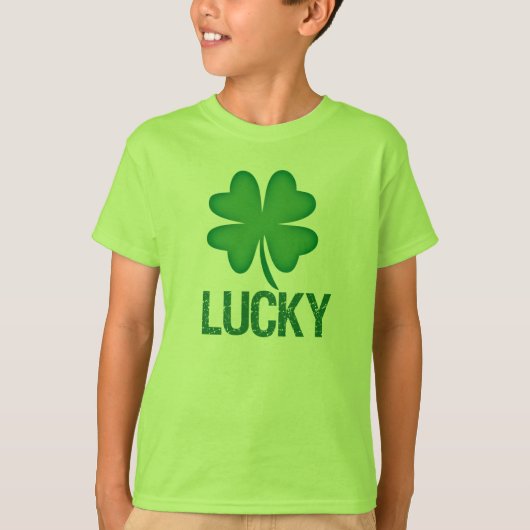 Kind Lucky St.Patrick's Day shirt (Voorkant)