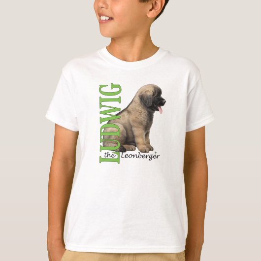 Kind Ludwig Leonberger Puppy T-Shirt (Voorkant)